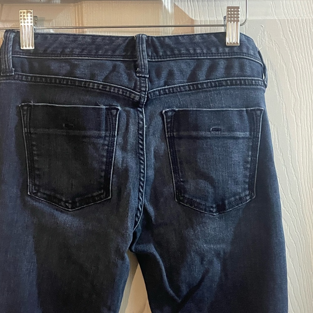 Banana Republic Women's Navy Skinny Jeans - Picture 8 of 9
